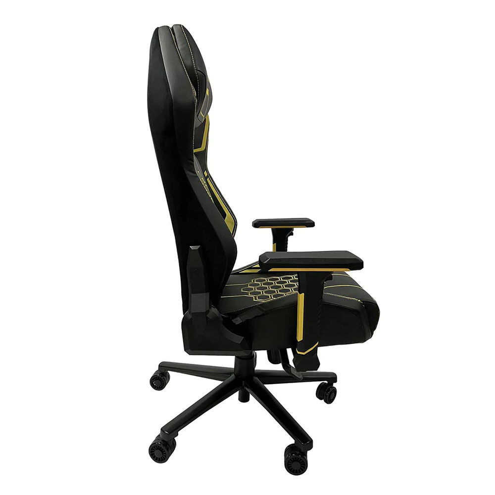 Геймърски стол RFG Game On черно-жълт